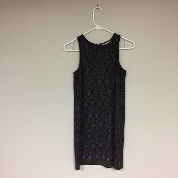 UO Staring at Stars Silky Patterned Shift Dress - Picture 4 of 7